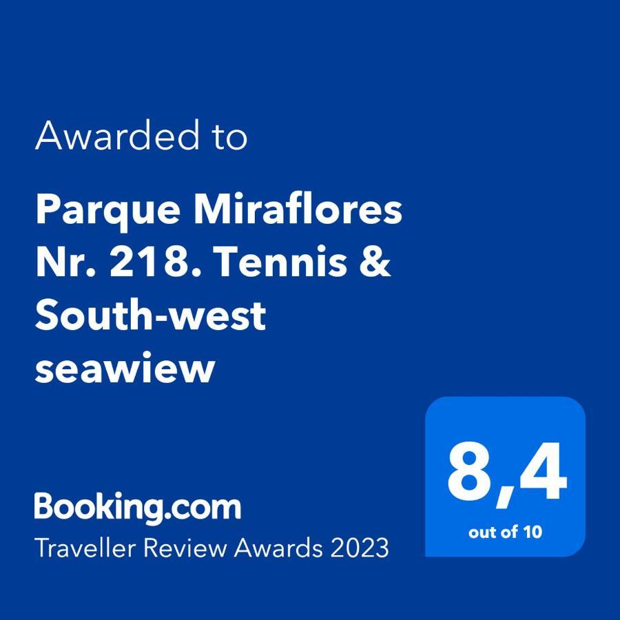 Parque Miraflores Nr. 218. Tennis & South-West Seawiew Apartment La Cala De Mijas Exterior photo